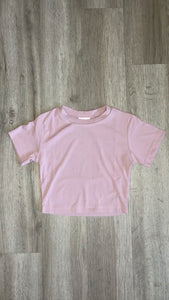 Casual Cassie Crop Top - LILAC